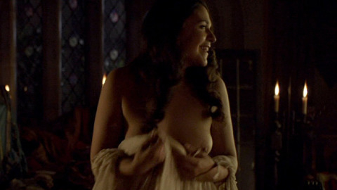 Selma Brook in The Tudors (2007-2010) Breasts Breasts Brunette 699223
