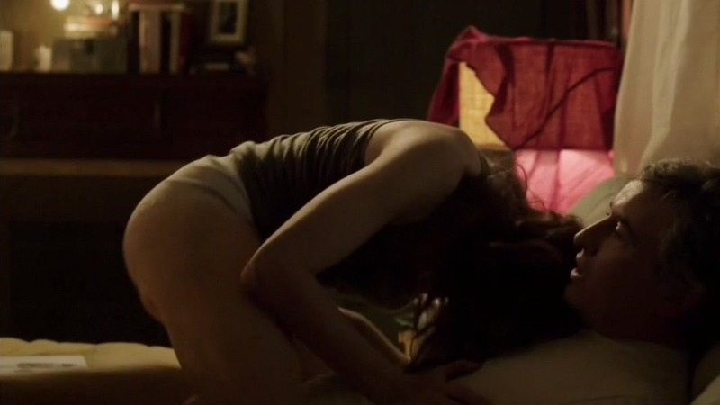 Sexiest Kathryn Hahn Scene in Happyish. Underwear, SFW, bed. 761449