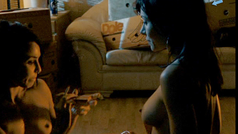 Yasmine Garbi Naked as Miriam Wu. Breasts, dark hair, left breast. 690003