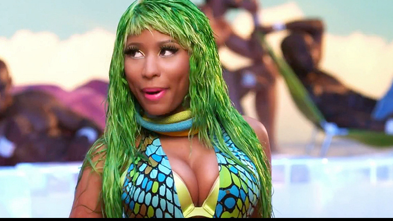 Sexiest Nicki Minaj Scene in Super Bass. Sexy, Black, SFW. 698305