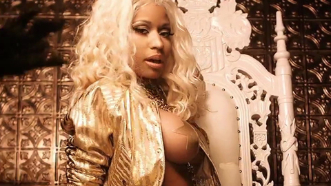 Freaks's Sexiest Scenes with Nicki Minaj. Sexy, open jacket, spandex leggings. 723432