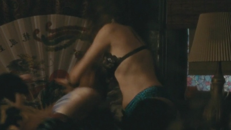 Sexiest Scenes of Bec from You're Not You. Underwear, SFW, bedroom. 749549