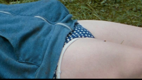 Sexiest Scenes of Mae from Hideaways. Underwear, SFW, blue sweatshirt. 724127