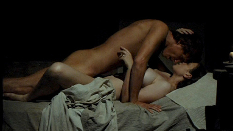 Hayley Atwell in The Pillars of the Earth (2010) Sexy Couple In Bed Man On Top 688265