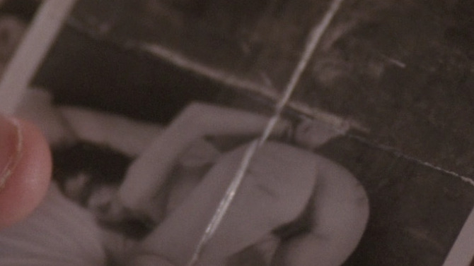 Helene from The Killer Inside Me Naked. Bush, Butt, black and white, in bed. 797987