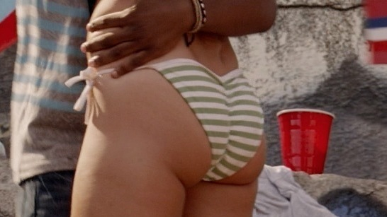 Sexiest Aly Michalka Scene in Grown Ups 2. Bikini, SFW, beer. 731305