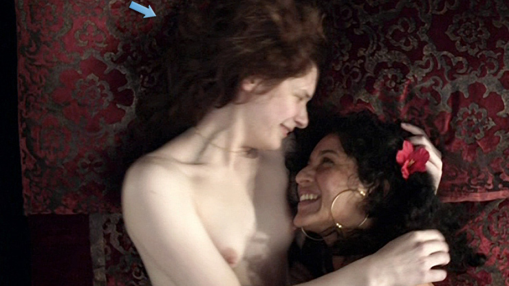 Julia Artamonov Nude as Anastasia 16 ans. Breasts, Lesbian, brunette, curly hair. 701984