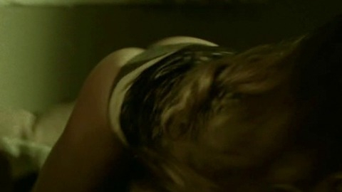 Sarah Butler in Treachery (2013) Sexy Underwear Black Panties Brunette 772530