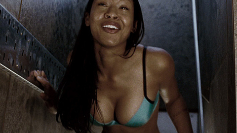 Shanika Warren-Markland in 4.3.2.1 (2010) Underwear Belly Button Piercing Big Breasts 706082