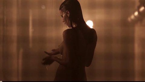 Tanit Phoenix in Death Race: Inferno (2013) Breasts Back Exposed Bathroom 719888