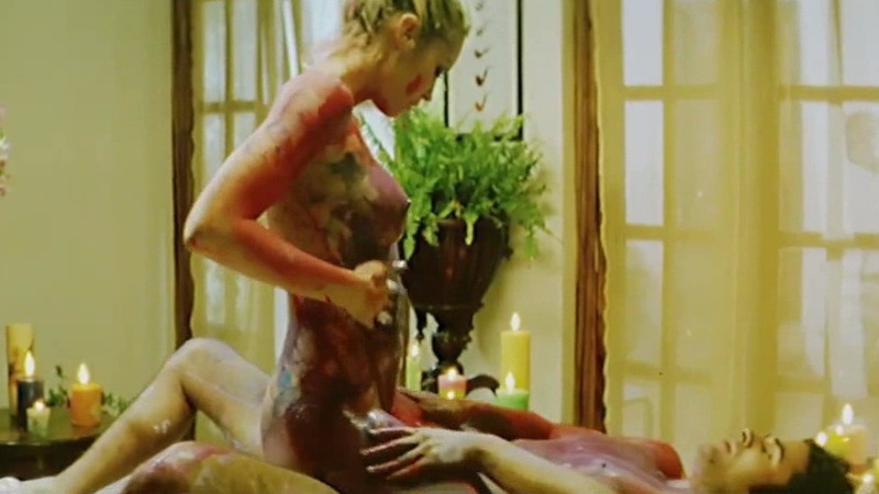 Tanit Phoenix Nude as Alexandria. Breasts, big breasts, blonde. 732866