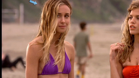 Gillian Zinser in 90210 (2008-2013) Bikini Beach Bikini 691013