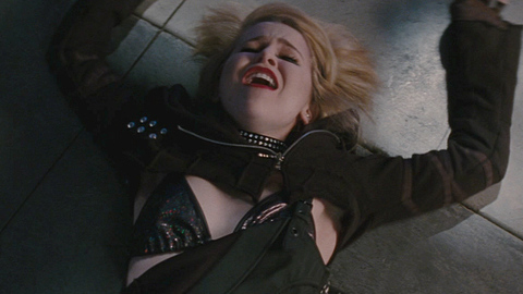 Mae Whitman in Scott Pilgrim vs. the World (2010) Sexy Black Underwear Blonde 690700