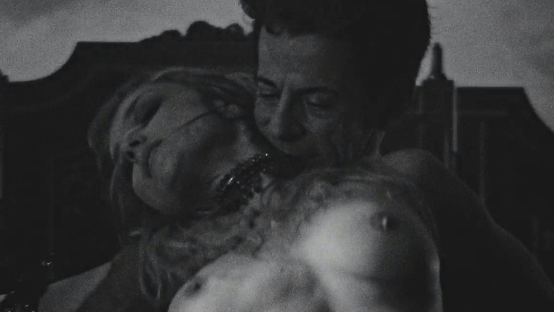Simone Spoladore Nude in Magnifica 70. Breasts, bedroom, black and white. 804256