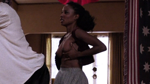 Shanola Hampton in Shameless (2011-2021) Breasts American Flag Black 720010