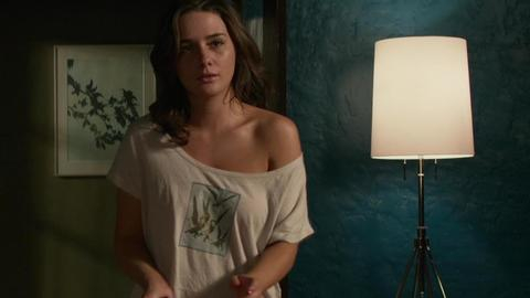 Addison Timlin in Odd Thomas (2013) Sexy Bare Shoulder Bedroom 733087
