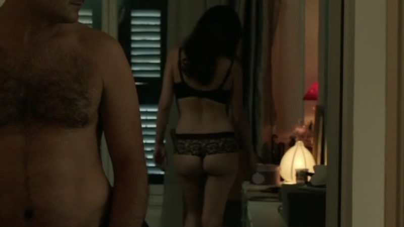 Mafiosa, le clan's Sexiest Scenes with Véronique Volta. Thong, Underwear, black lingerie, couple. 738780