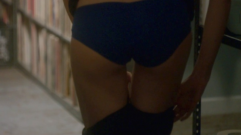 Sexiest Scenes of Megan from Two Night Stand. Sexy, Underwear, pulling pants down, purple underwear. 757535