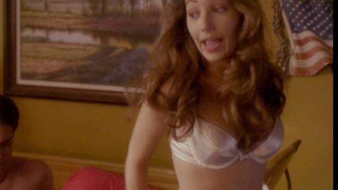 Natalie Dreyfuss in Glory Daze (2010-2011) Underwear Brunette Putting Pants On 692567