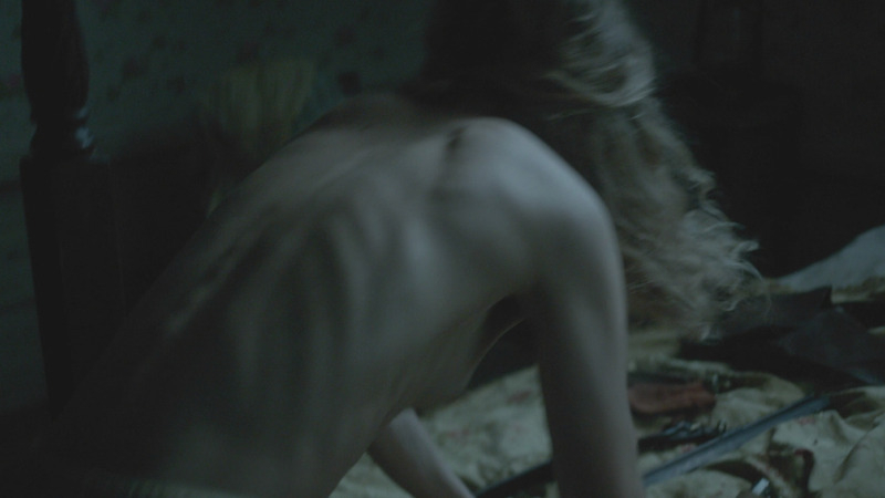 Brit Marling Nude as Augusta. Breasts, dark scene, nude. 783512