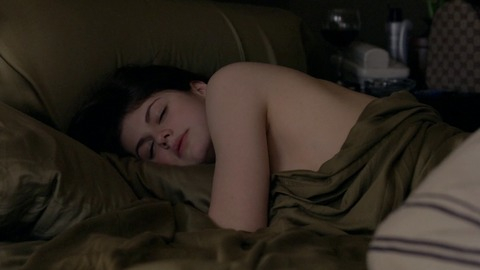 Alexandra Daddario in Conviction (2006) Sexy Black Hair In Bed 774102
