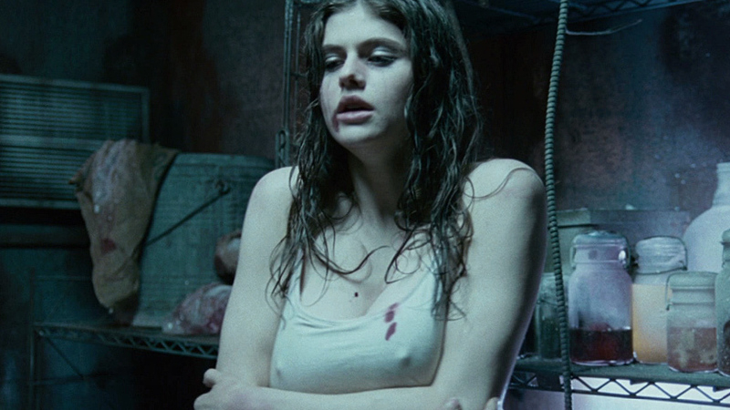 Sexiest Scenes of Allison from Bereavement. Sexy, freezer, no bra. 715025