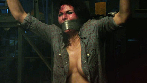 Alexandra Daddario in Texas Chainsaw 3D (2013) Sexy Bdsm Blood 725374