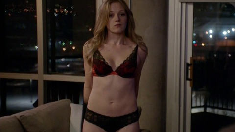 Dallas's Sexiest Scenes with Emma Bell. Sexy, Underwear, SFW, black panties. 737226