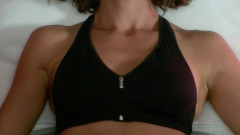 Sexiest Necar Zadegan Scene in Girlfriends' Guide to Divorce. Underwear, beauty mark, pink lipstick. 780799