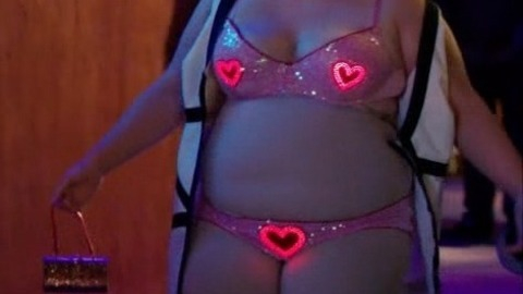 Rebel Wilson in Super Fun Night (2013) Sexy Underwear Bbw Blonde 732181