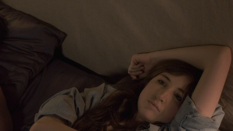 Kate Lyn Sheil Nude in You're Next. Breasts, bed, left breast. 733006