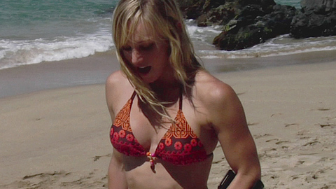 Lindsay Conklin in Sharktopus (2010) Bikini Beach Bikini 694565