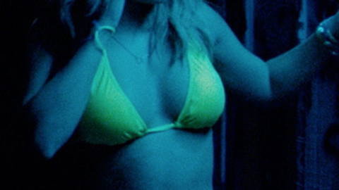 Vanessa Hudgens in Spring Breakers (2013) Bikini Belly Button Piercing Bikini 726984