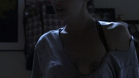 Jennifer Jostyn in Conception (2011) Breasts Black Hair Breast Peeking Out 715353