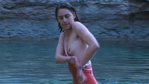 Ariane Labed Naked as Alice. Breasts, bathing suit, brunette. 973233