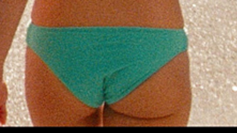 Sexiest Scenes of Faith from Spring Breakers. Bikini, SFW, blue bikini. 726971