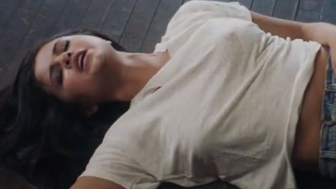 Selena Gomez in Selena Gomez - Good For You (2015) Sexy Brunette Lying On Back 766966