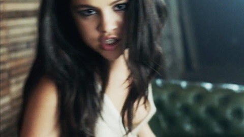 Selena Gomez in Selena Gomez - Good For You (2015) Sexy Black Hair Cleavage 766969
