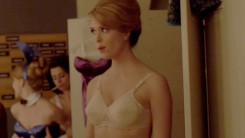 Leah Renee in The Playboy Club (2011) Underwear Cleavage Redhead 700750