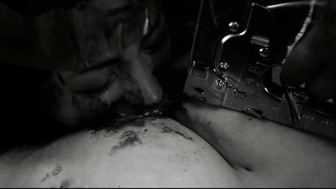 Georgia Goodrick in The Human Centipede II (2011) Butt Black And White Bleeding 706520