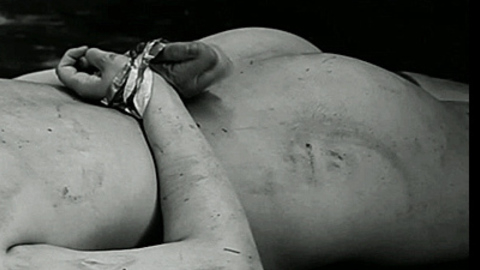 Emma Lock in The Human Centipede II (2011) Butt Black And White Black Hair 706531