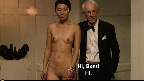 Castello Alleycat pige from Klown Naked. Breasts, Bush, Asian, black hair. 715109