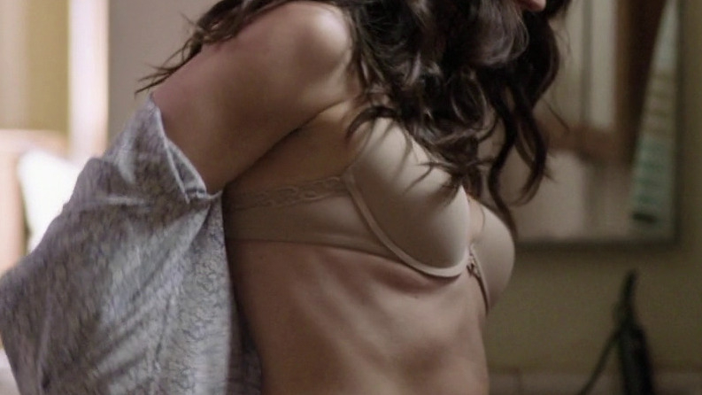 Sexiest Valerie Scenes. Sexy, Underwear, brunette, in bathroom. 791428