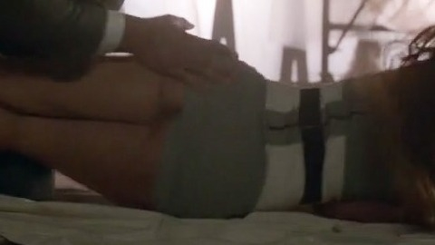 Kaitlyn Wong Nude as Amanda. Butt, brunette, butt peeking out. 735812