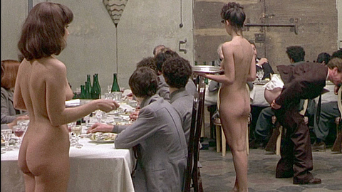 Giuliana Orlandi in Salo (1975) Breasts Butt Back Exposed Breasts 702289