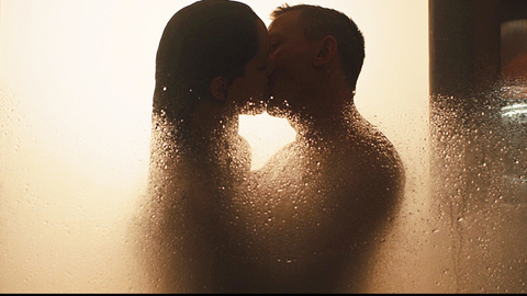 Bérénice Marlohe in Skyfall (2012) Sexy Implied Nudity Kissing 721292