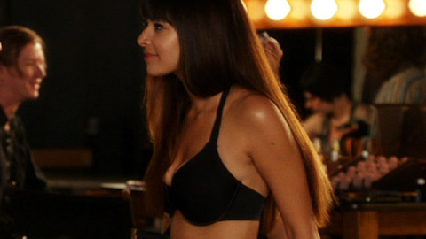 Hannah Simone in New Girl (2011-2016) Underwear Black Underwear Sfw 704928