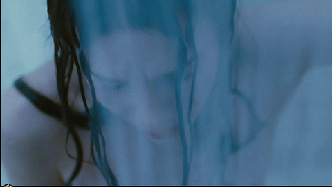Mia Wasikowska in Stoker (2013) Breasts Bathroom Black Hair 726005