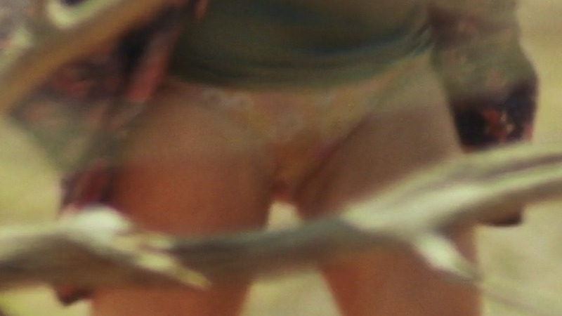 Sexiest Mia Wasikowska Scene in Tracks. Underwear, SFW, flower panties. 742543