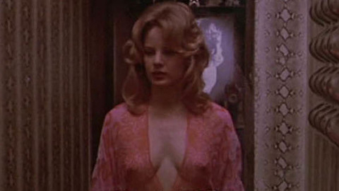 Maria O'Brien Naked in The Adventures of Barry McKenzie. Breasts, breasts through robe, cleavage. 703099